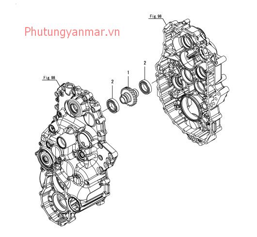 Trục truyền động quay số 1